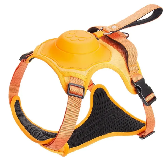 Adjustable No-Pull Dog Harness – Breathable Outdoor Training Vest