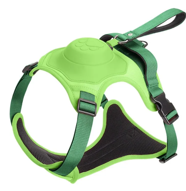 Adjustable No-Pull Dog Harness – Breathable Outdoor Training Vest