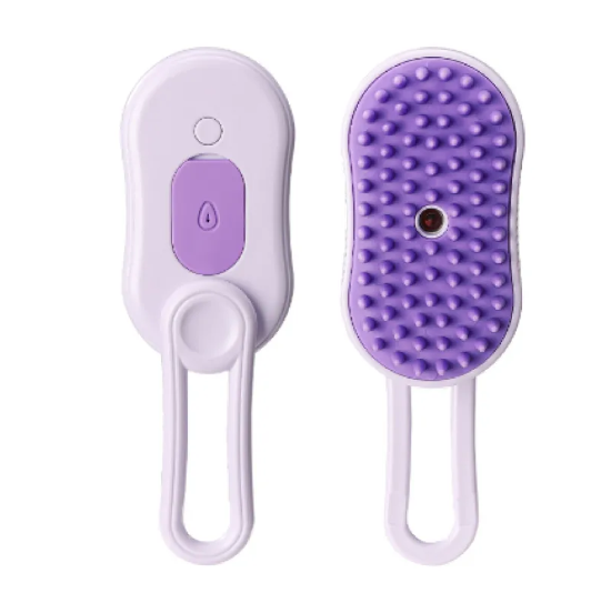 3-in-1 Electric Pet Grooming Brush – Steam Grooming Tool for Dogs & Cats