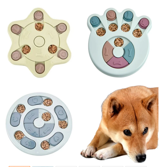 Dog Puzzle Feeding Bowl – Slow Feeder & Mental Stimulation